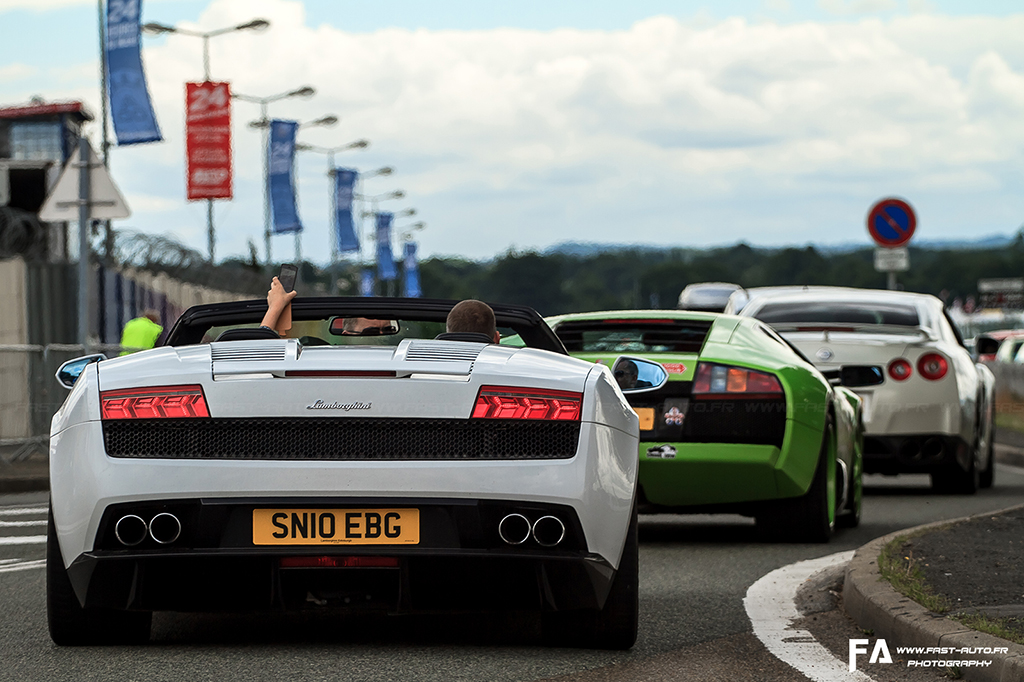 Lamborghini Murcielago - Gallardo - 24 Heures du Mans 2013 (lm24).jpg
