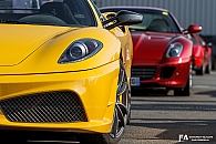 Ferrari 430 Scuderia jaune 599 GTB Bordeaux - Sport et Collection 2013.jpg